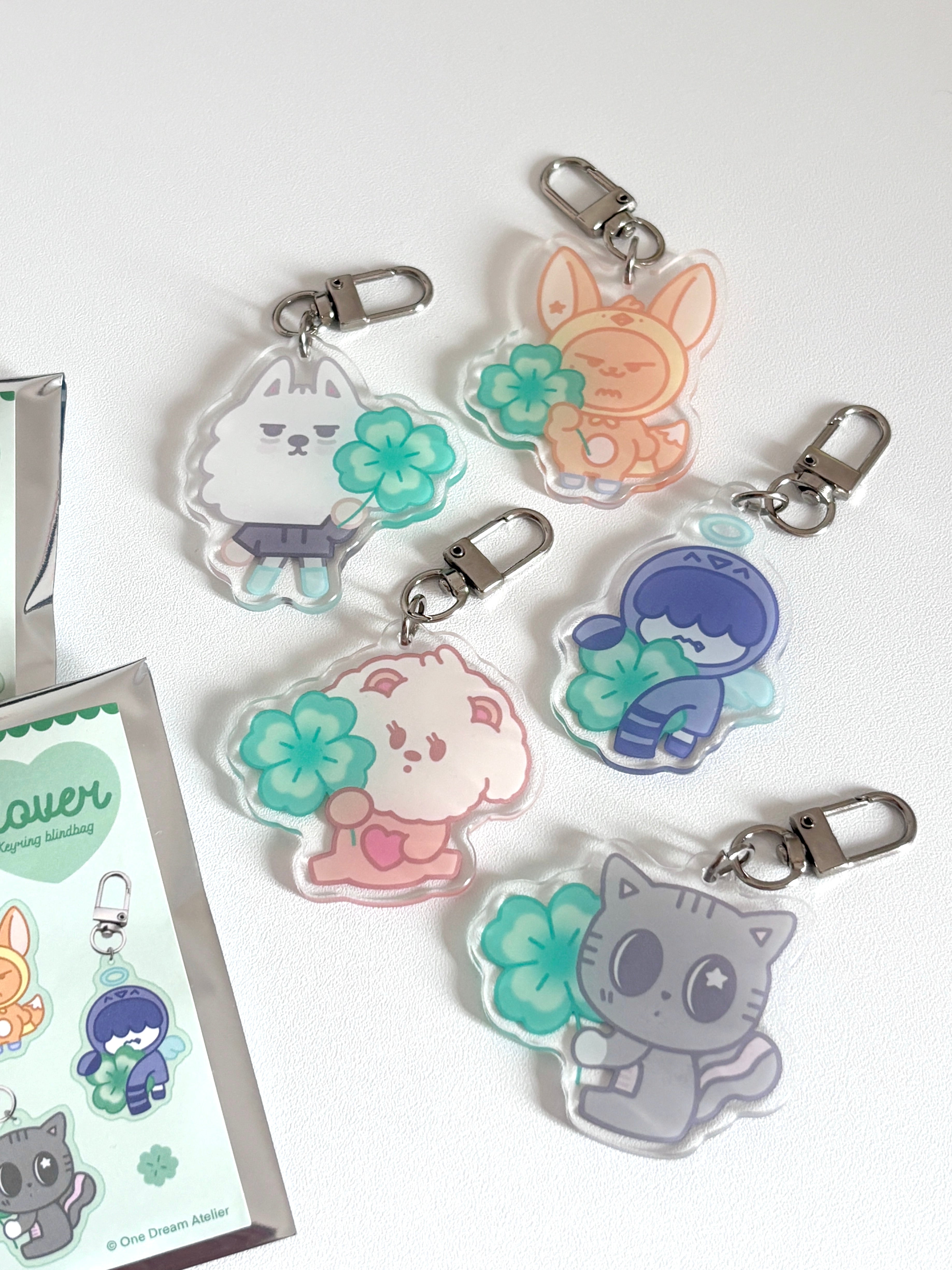 Clover keyring blindbag