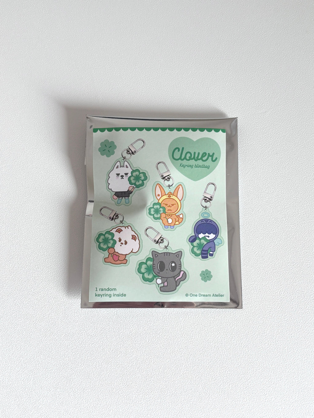 Clover keyring blindbag