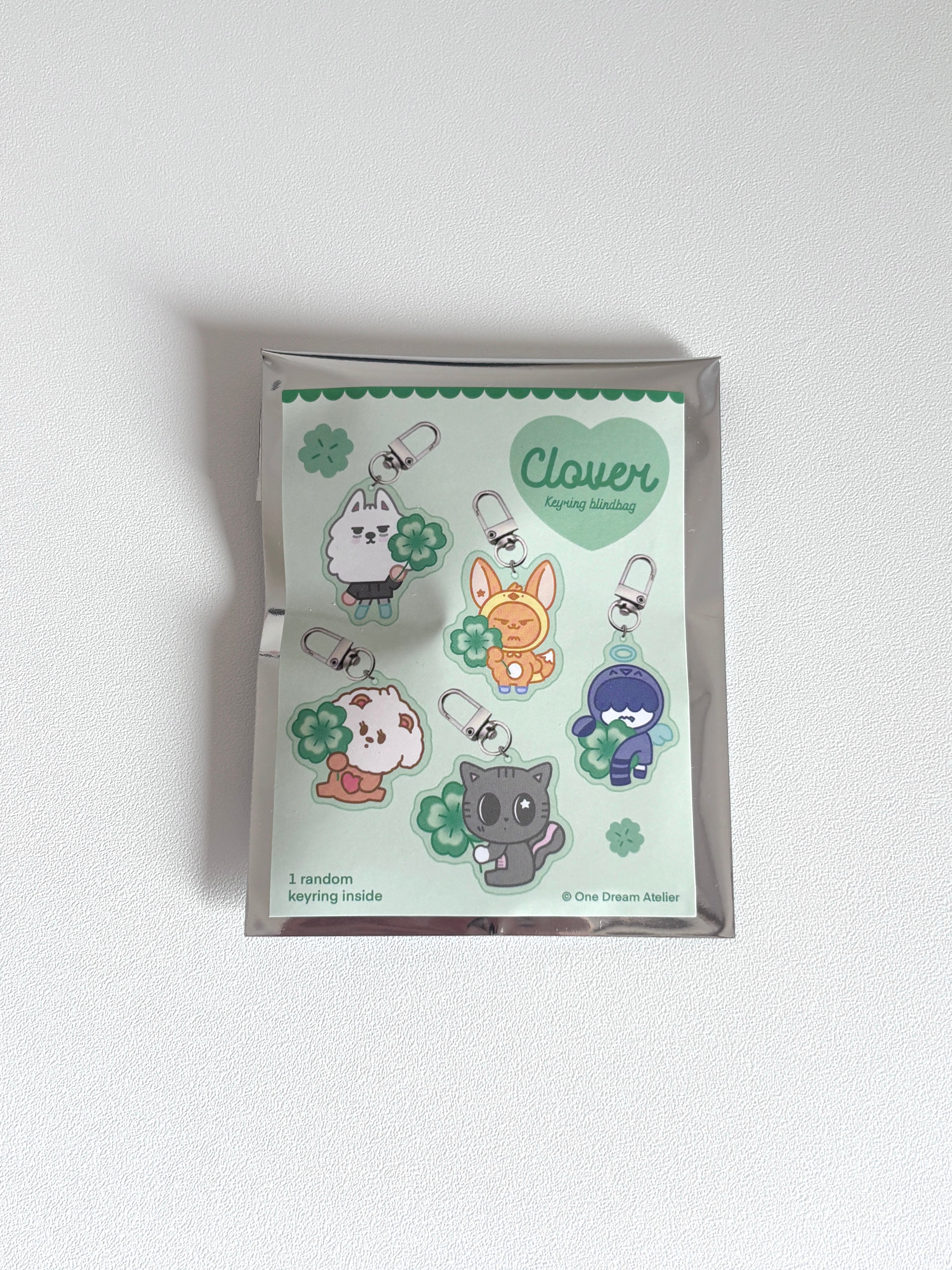 Clover keyring blindbag