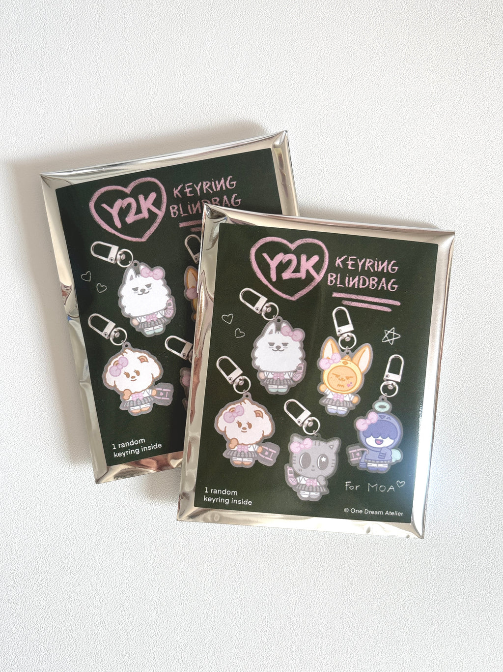 Y2K Best Friends Keyring Blindbag